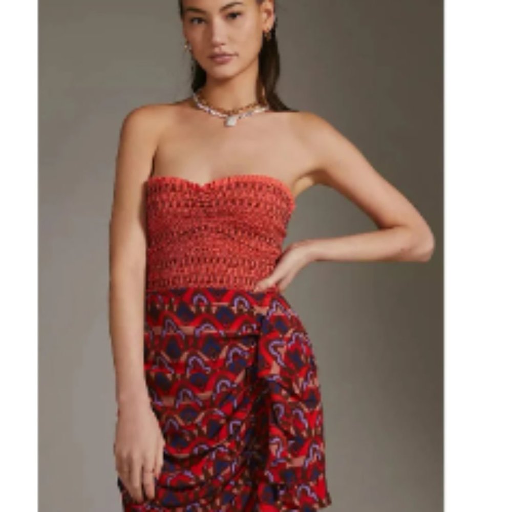 NWT, Anthropologie Womens Dolan Left Coast  Ruffle Mini Skirt Size S